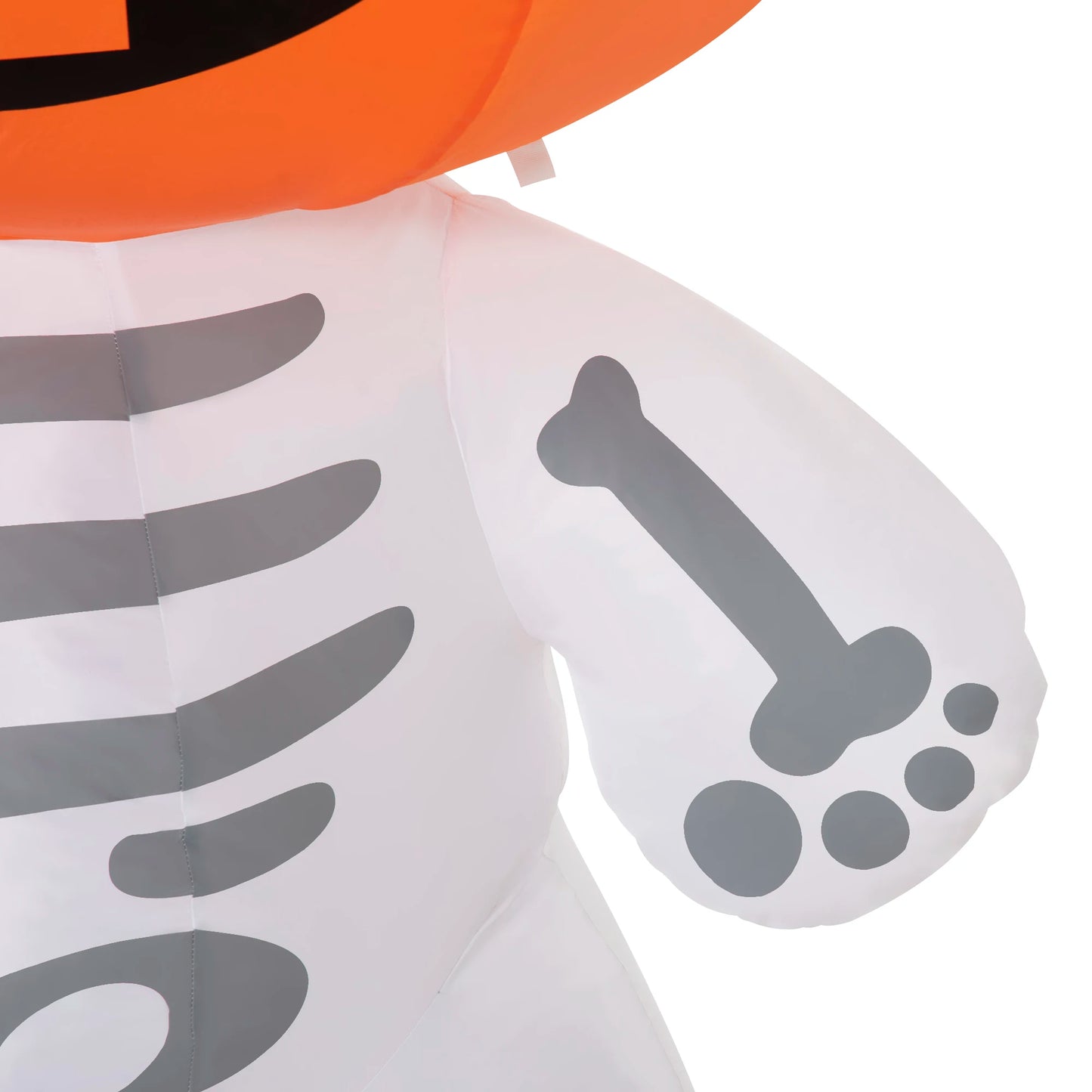 Inflatable Halloween Pumpkin Man Outdoor Display With Led Lights