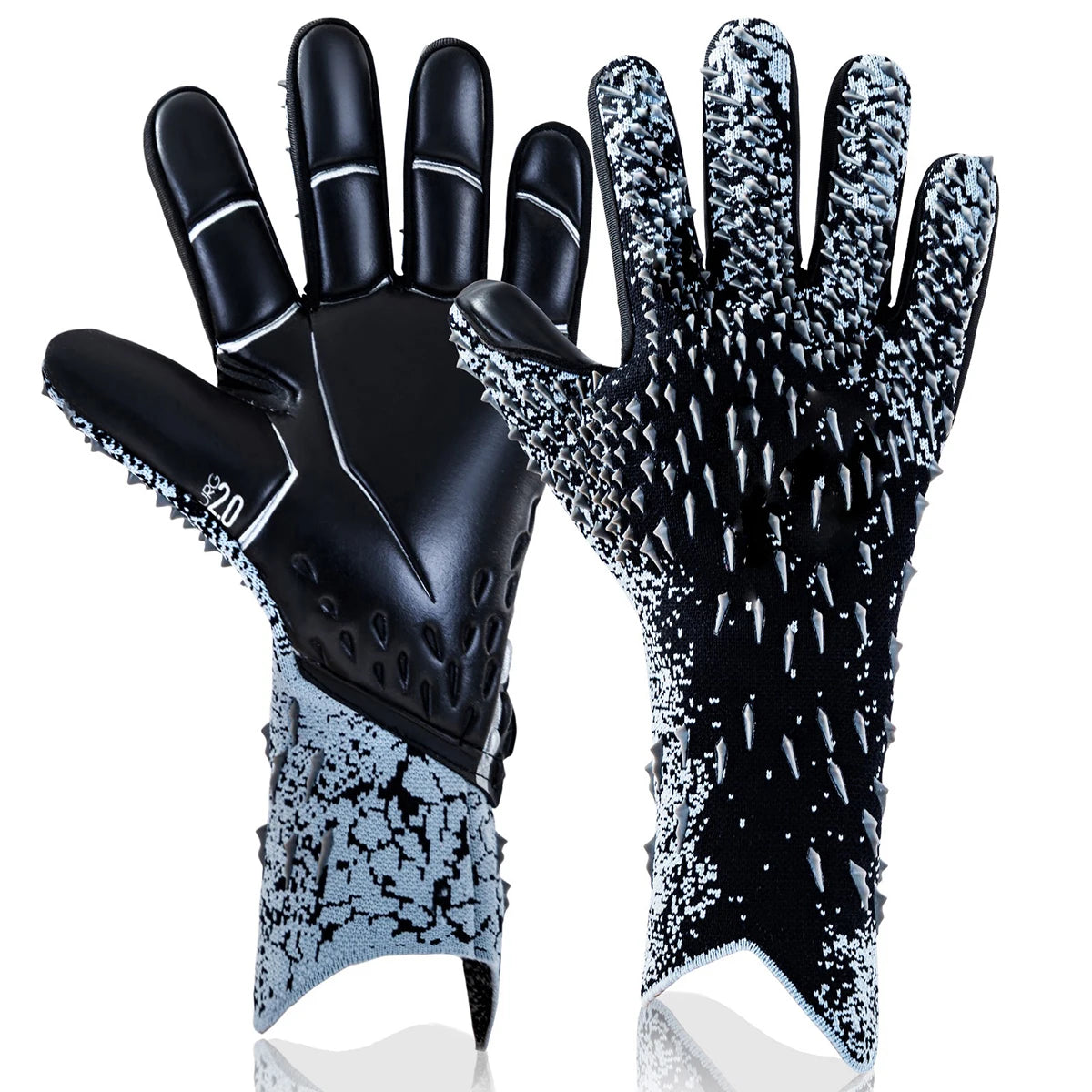 GKHMNEW Soccer Goalie Gloves With Enhanced Latex Palm Grip