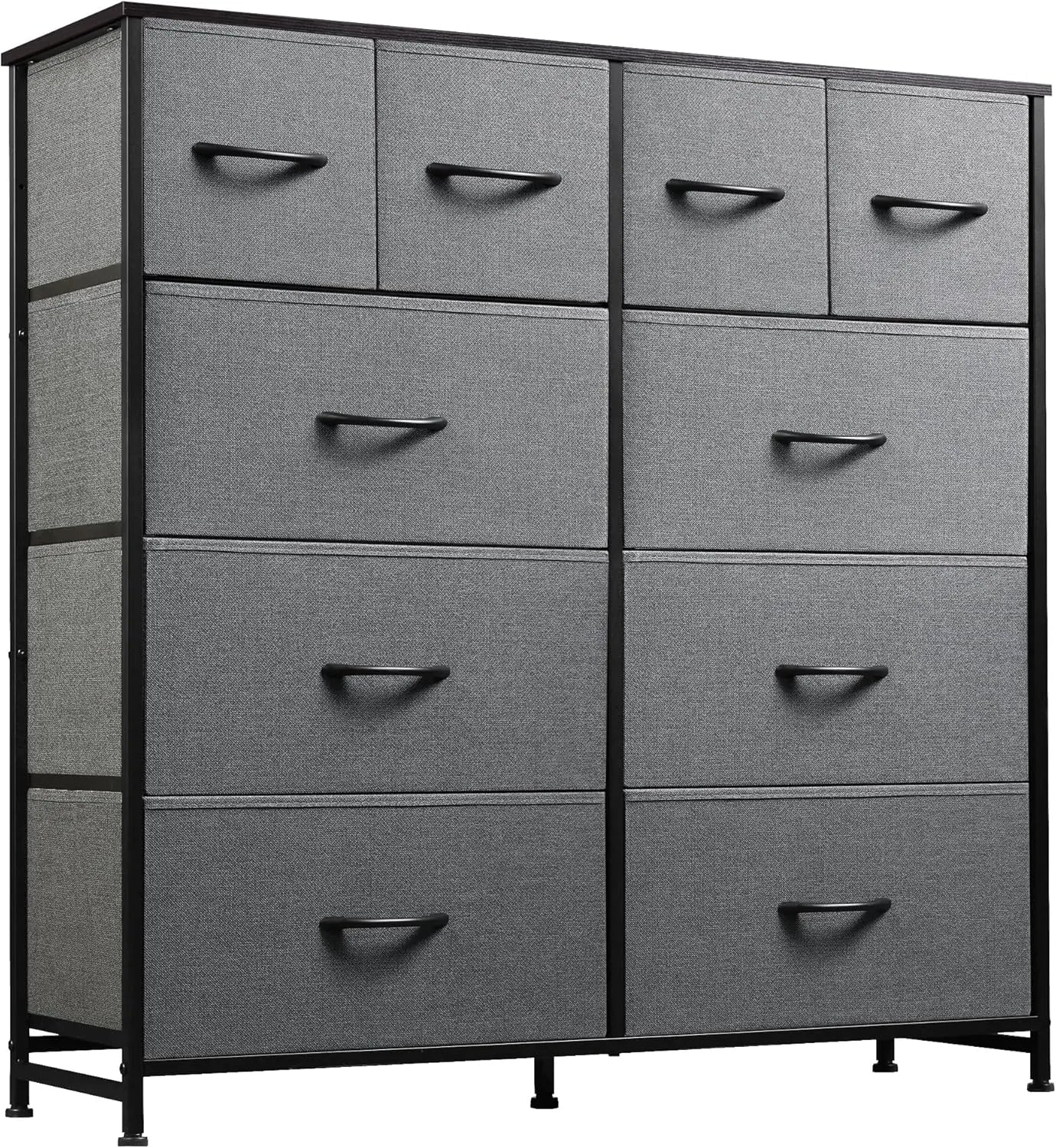 WLIVE Ten Drawer Fabric Dresser for Bedroom and Living Room