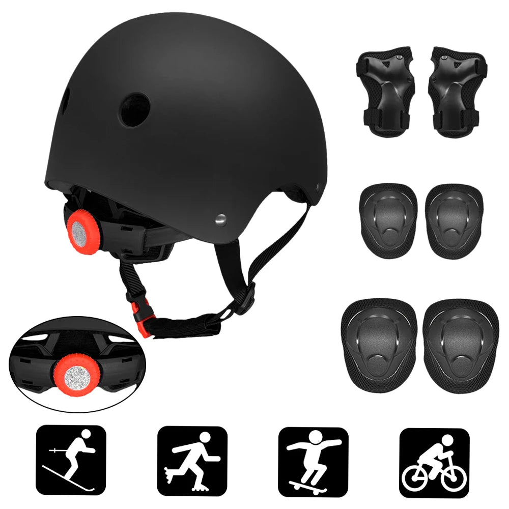Kids Helmet and Protective Pads for Scooter and Skateboarding