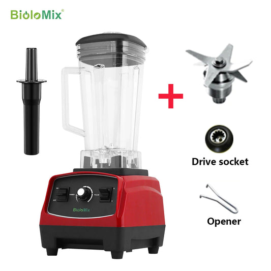 Biolomix 2200W Heavy Duty Commercial Grade Blender Mixer