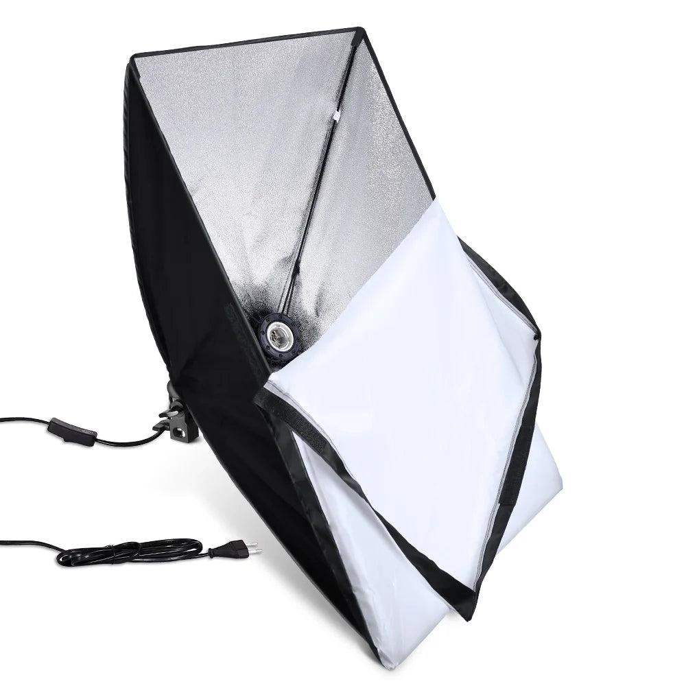 SH Photography Softbox Lighting Kit Professional Continuous Studio Light