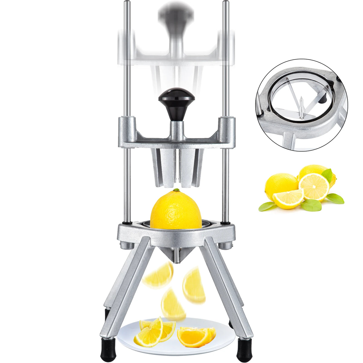 SucceBuy Commercial Kitchen Fruit Vegetable Wedge Slicer