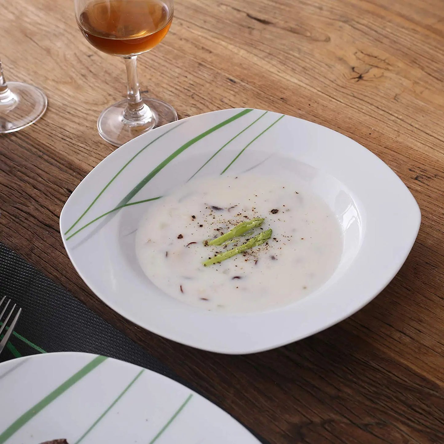 Malacasa Aviva Porcelain Dinnerware Set for Everyday Dining