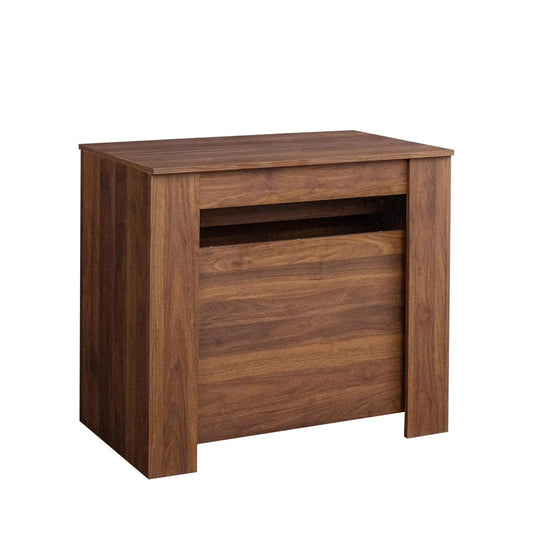 Extendable Folding Console Dining Table With Space Saving Design