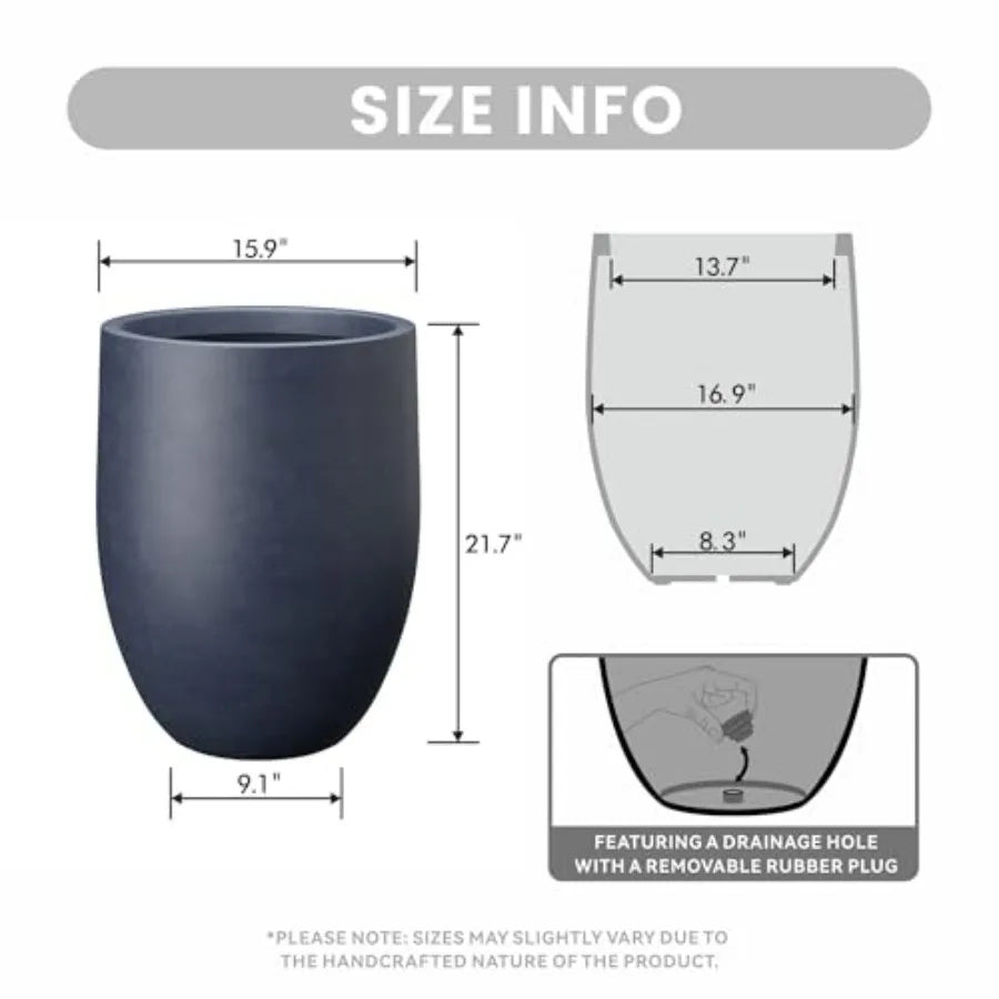 Concrete Planter For Patio And Garden Modern Outdoor Decor