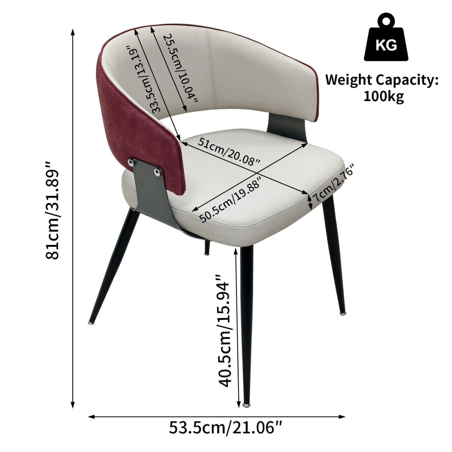 Comfort Upholstered Dining Chairs For Home And Restaurant Use