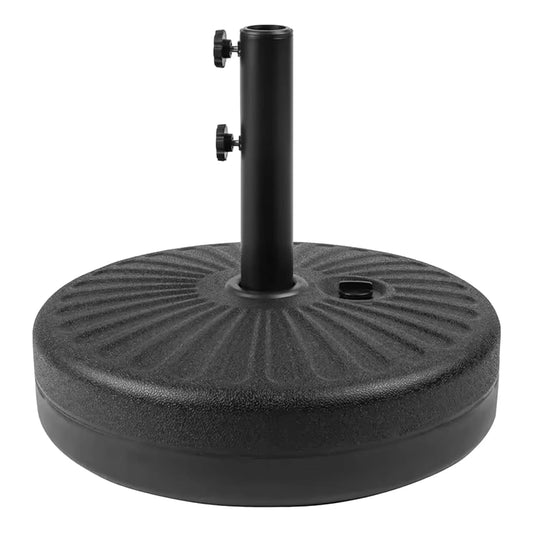 Weighted Patio Umbrella Base with Sand Water Adjustable Anchor