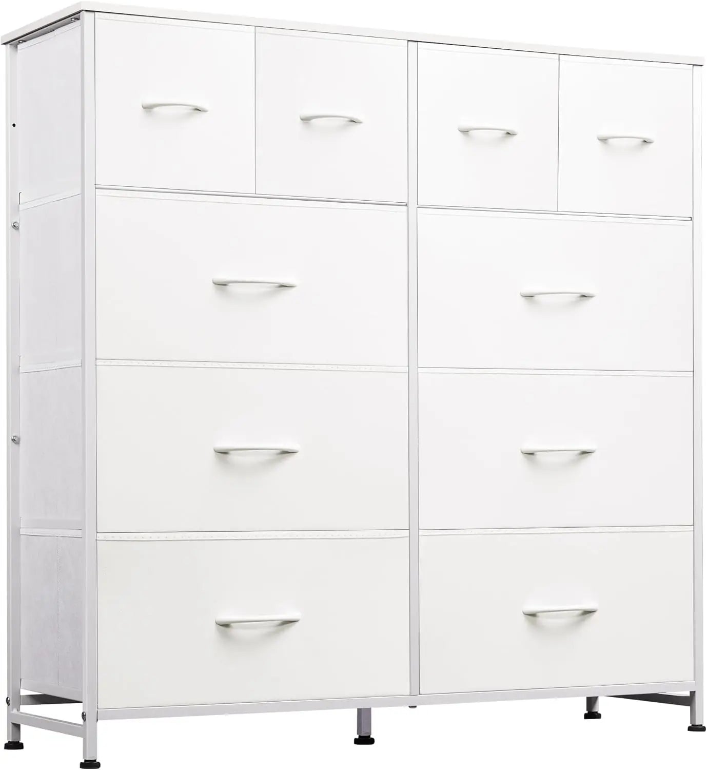 WLIVE Ten Drawer Fabric Dresser for Bedroom and Living Room