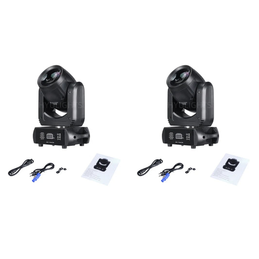 Hyulights 150W LED Moving Head Light Beam DMX Rotating Prisms