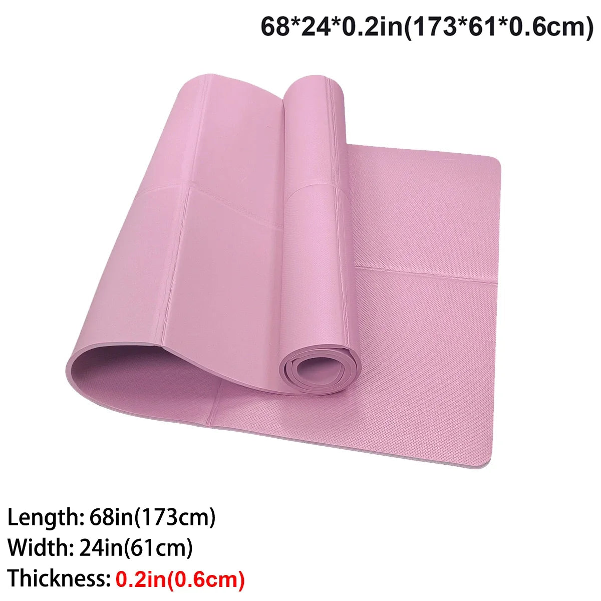 Eco Friendly Foldable Yoga Mat EVA Travel Exercise Pad