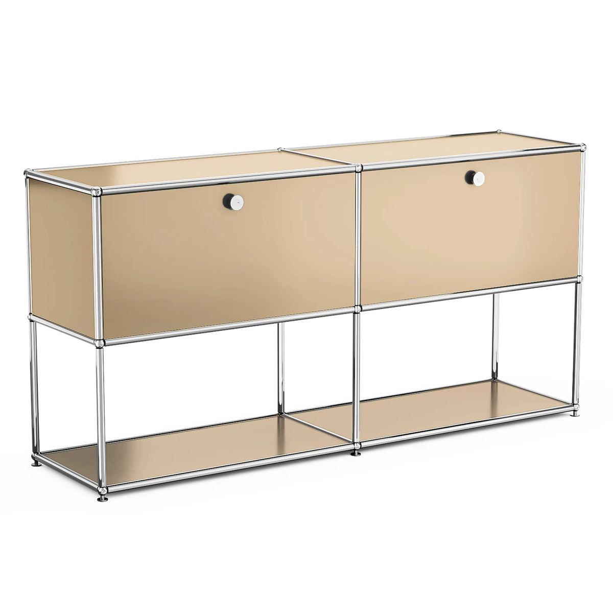 Cottinch Modern Metal Storage Cabinet Sideboard Organizer for Home