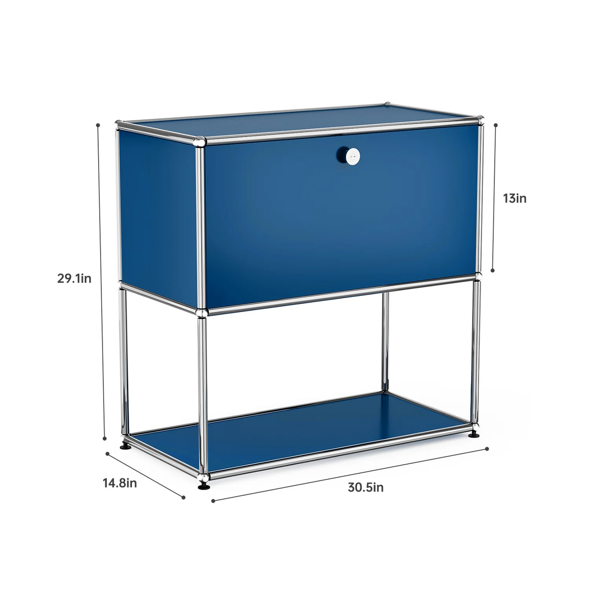 Cottinch Modern Metal Storage Cabinet Sideboard Organizer for Home