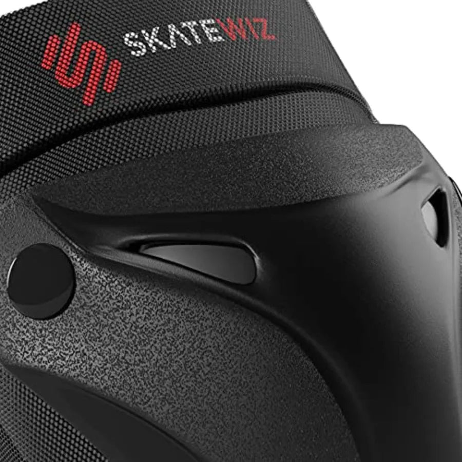 Knee And Elbow Pad Set For Skateboard And Roller Skating