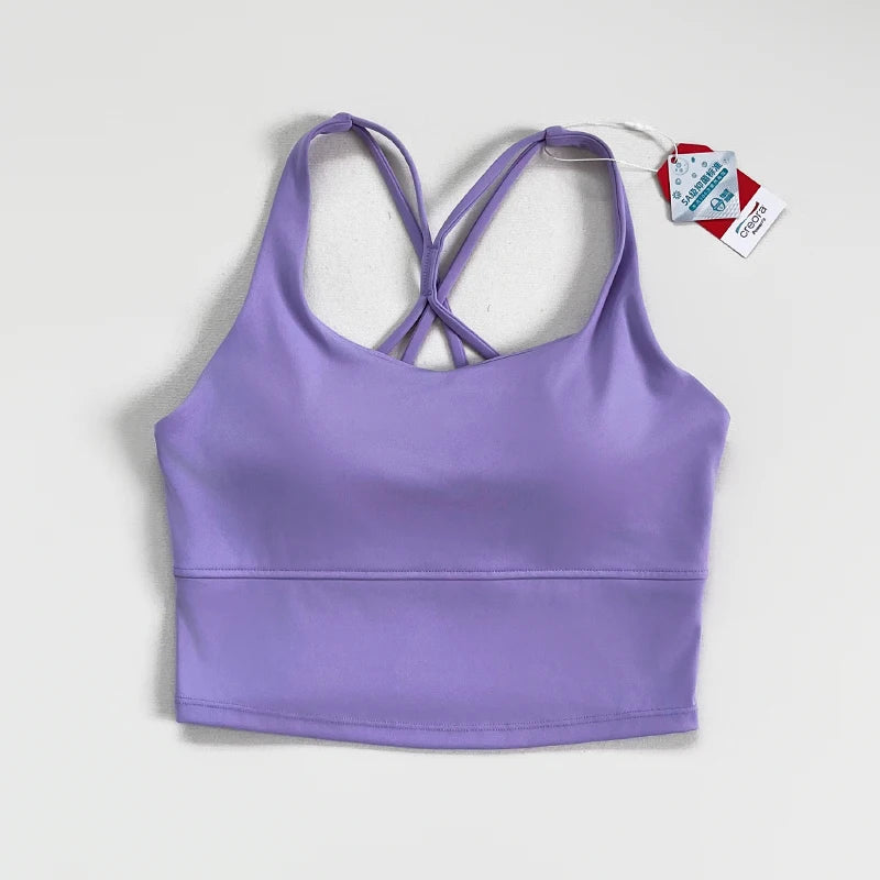 Zhejiang Choice Yoga Fitness Bra Halter for Women Supportive Knit