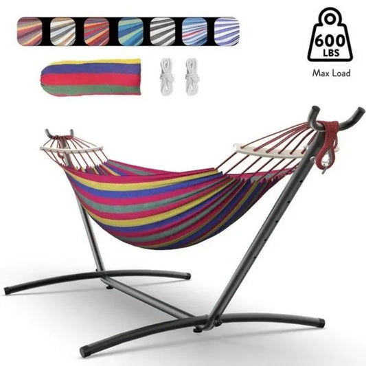 Gyroor Adjustable Stand Hammock With Storage Bag For Outdoor Use