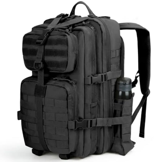 Military Tactical Backpack Canvas Molle Bag Unisex Outdoor