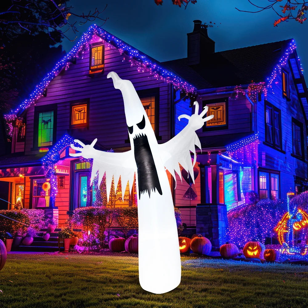 Joyfy Halloween Inflatable Ghost Outdoor Decoration With LED Lights