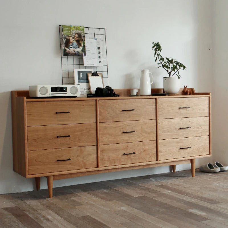 XMSJ Modern French Living Room Cabinets Luxury Large Storage