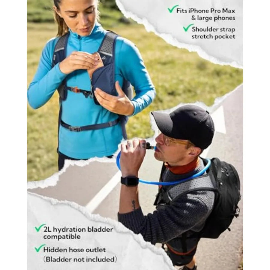 Canvas Hiking Daypack For Outdoor Adventures Unisex