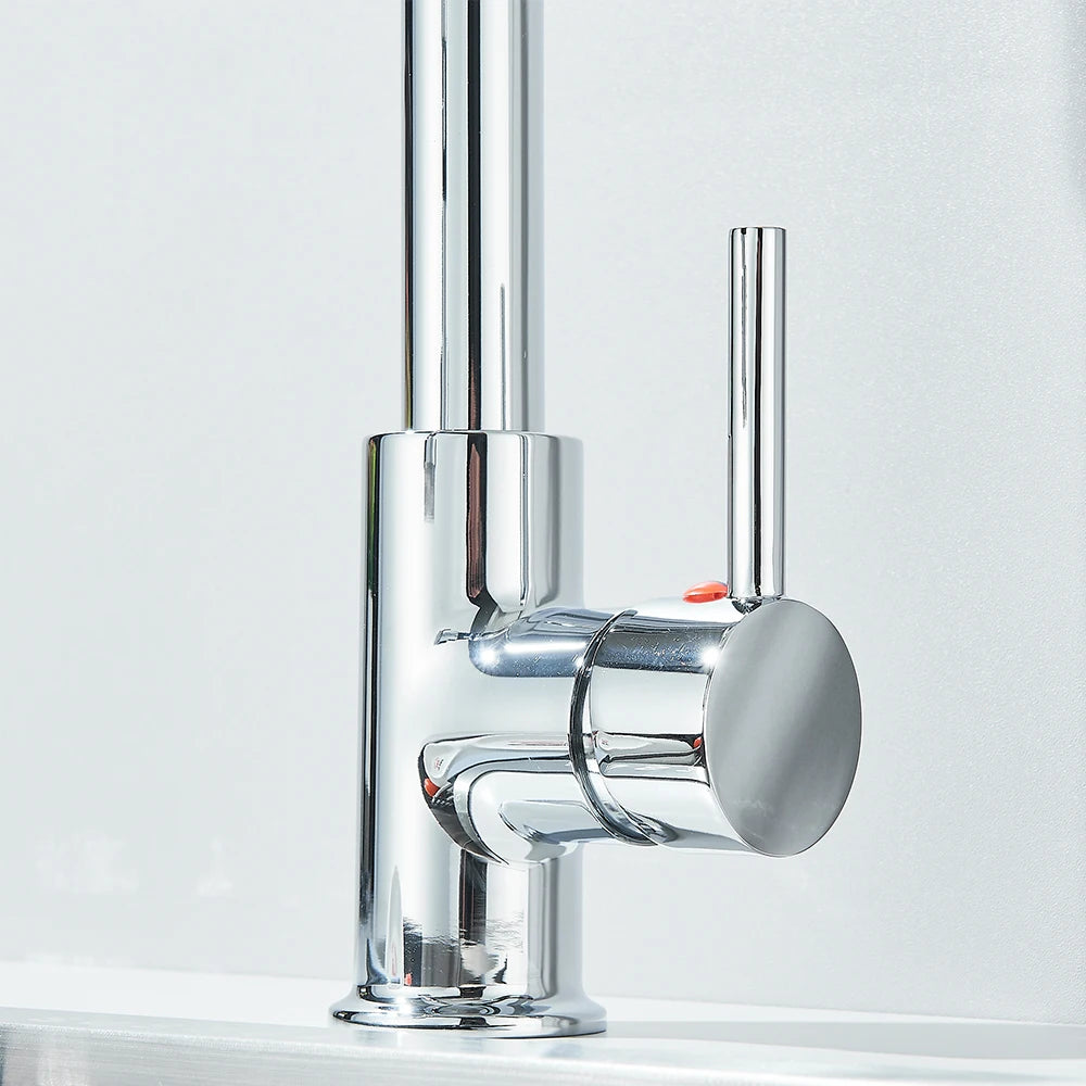 Shinesia Kitchen Spring Pull Down Faucet With 360 Rotation