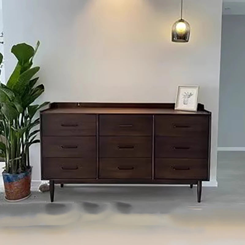 XMSJ Modern Living Room Storage Cabinet Vintage Design