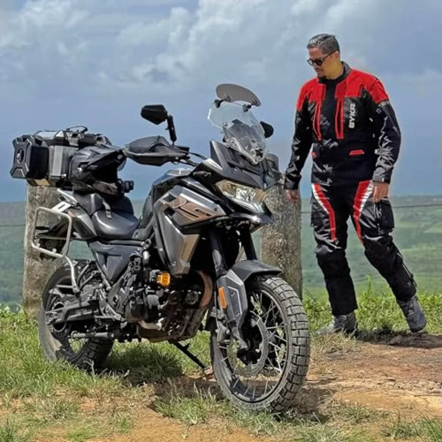 Adventure Touring Motorcycle Jacket For Men And Women CE Armor