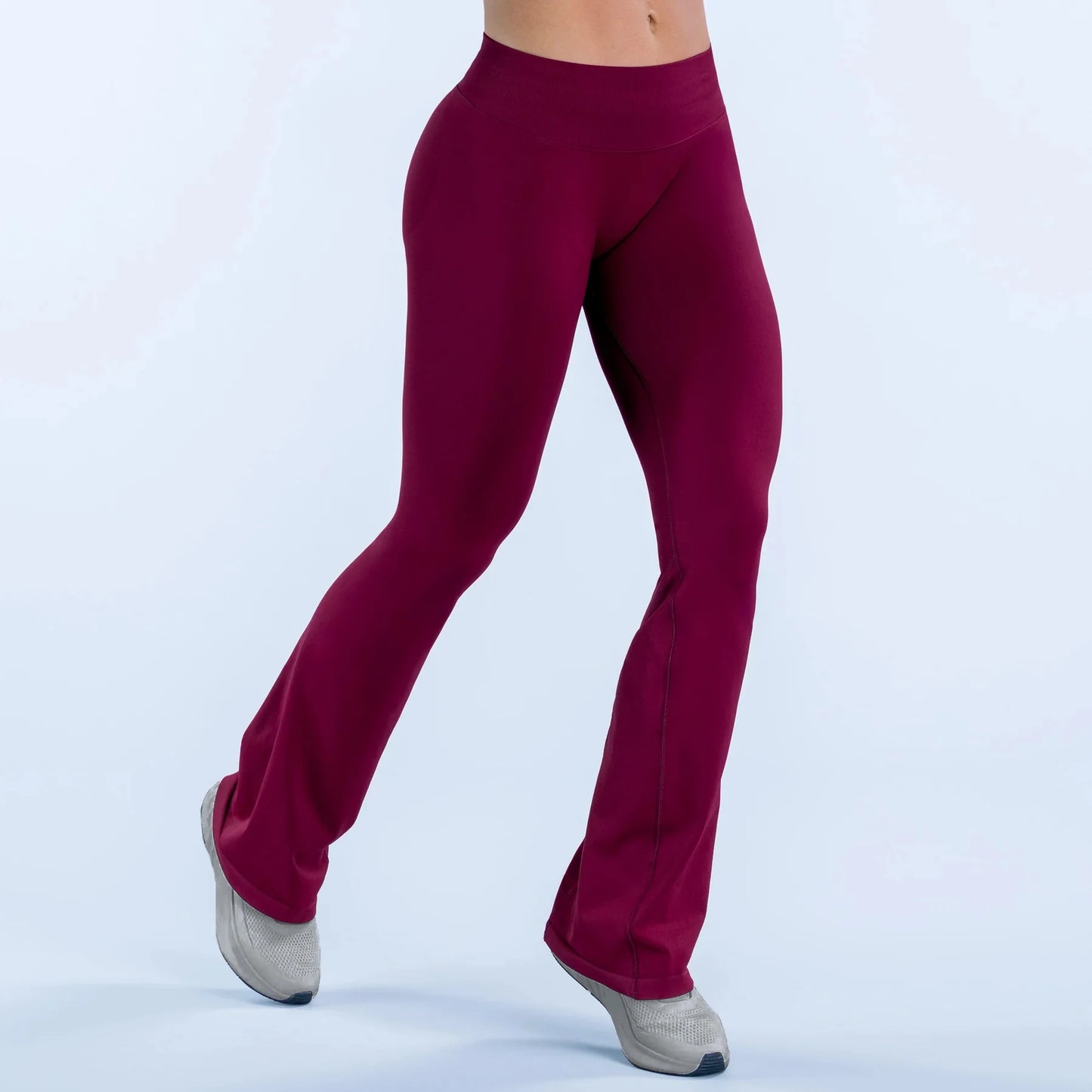 NCLAGEN Impact Flares Gym Clothes Woman Seamless Yoga Leggings Scrunch Booty Peach Hip Lifting Fitness Workout Sports Pants