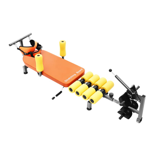 Adjustable Back Stretch Bench 130Kg Capacity For Spinal Decompression Relief