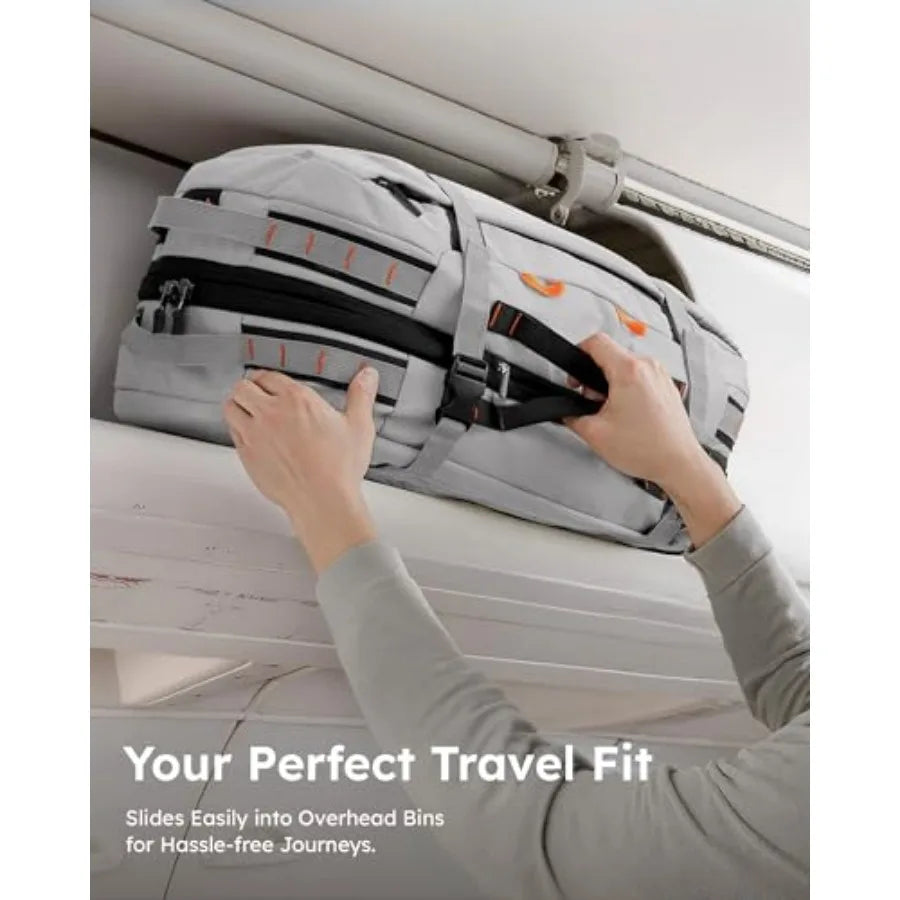 Unisex Travel Laptop Backpack Expandable Carry On TSA