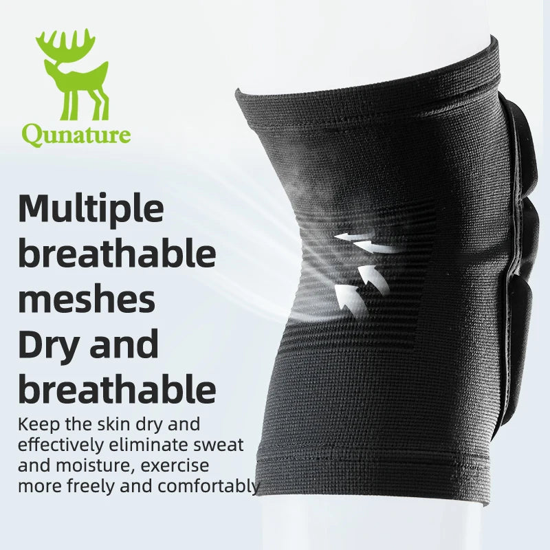 Qunature Local Shipping Ski Knee Pads Protective Gear Men Women Skiing Knee Pads Single Double Board Cycling Outdoor Activities Knee Fall Protection