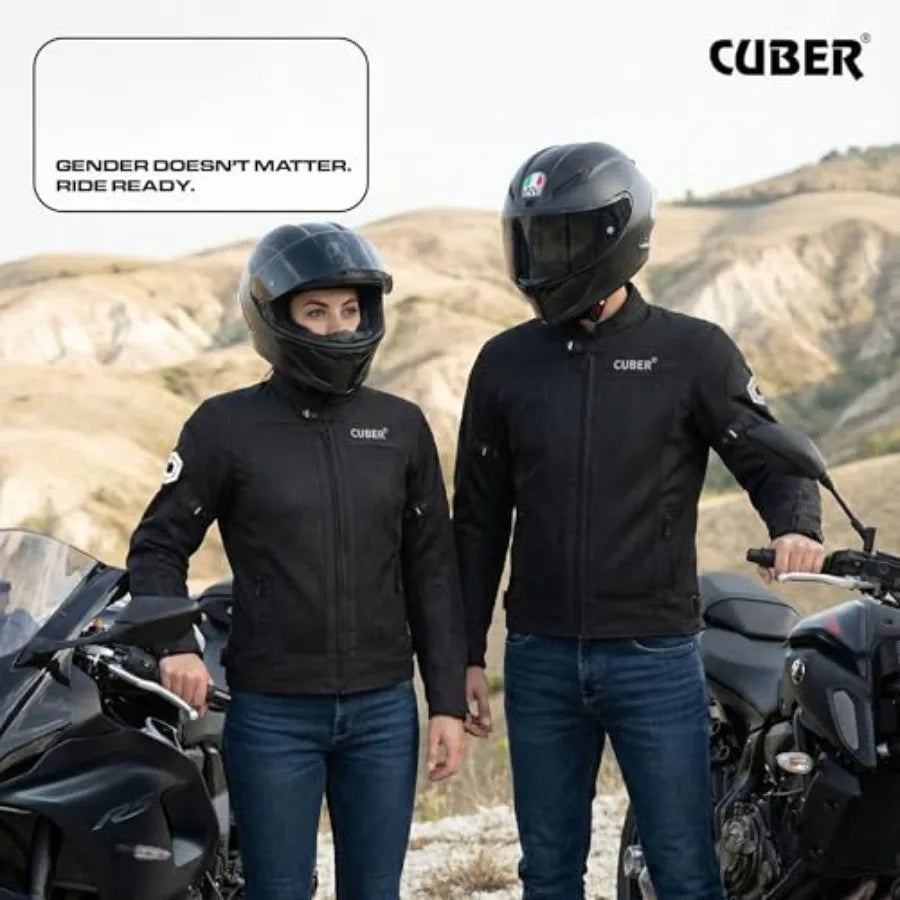 Mens Motorcycle Breathable Mesh Jacket With CE Armor