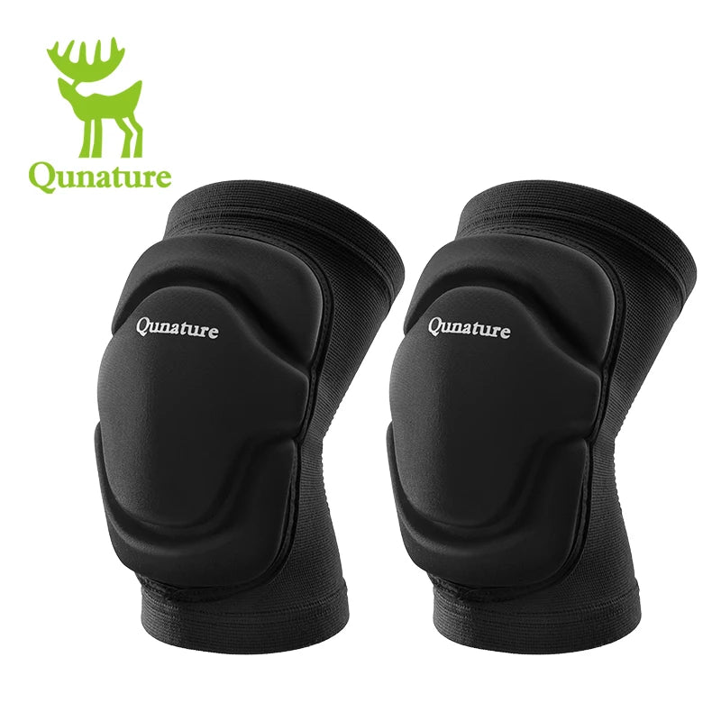 Qunature Local Shipping Ski Knee Pads Protective Gear Men Women Skiing Knee Pads Single Double Board Cycling Outdoor Activities Knee Fall Protection