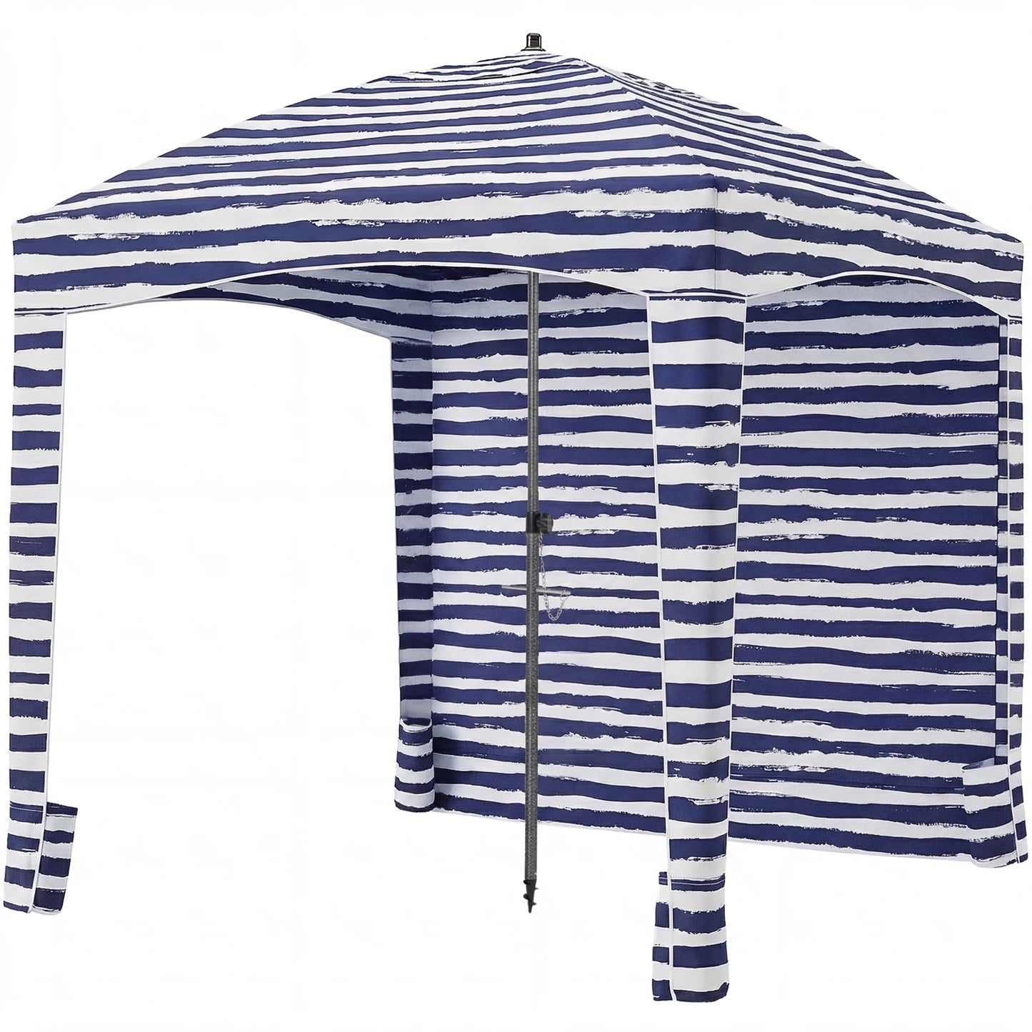 JHK 6×6 FT Beach Tent Sun Shelter with Side Wall Easy Setup Wind Resistant Cool Canopy Tent UPF 50+ Beach Cabana for Family