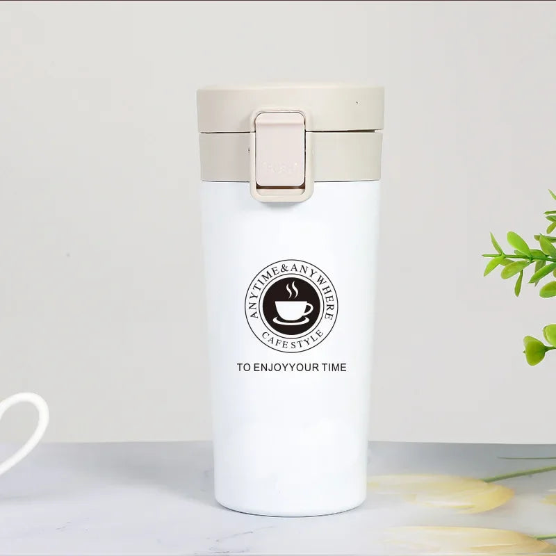 Vacuum Insulated Stainless Steel Thermos Flask Leak Proof Mug