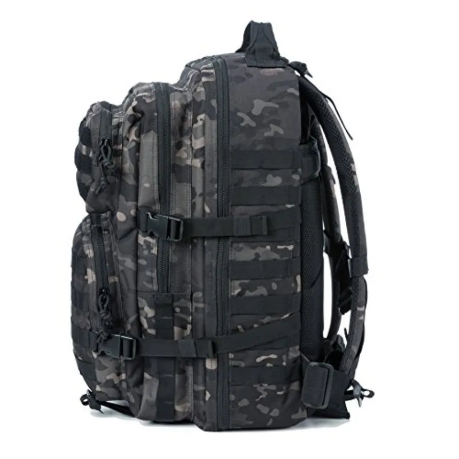 Military Tactical Backpack Canvas Molle Bag Unisex Outdoor