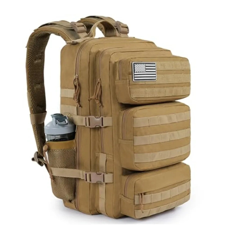 Military Tactical Backpack Water Resistant Heavy Duty Pack