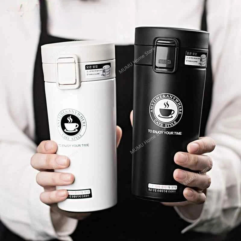 Vacuum Insulated Stainless Steel Thermos Flask Leak Proof Mug
