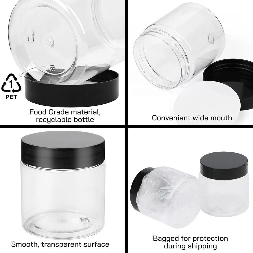 Sealed Plastic Kitchen Food Storage Containers And Grain Jar Set