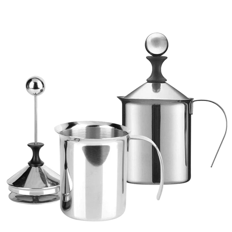 Balashov Rechargeable Stainless Steel Milk Frother And Foam Mixer