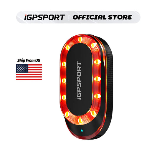 iGPSPORT SRmini Radar Tail Light With Brake Alert Cycling