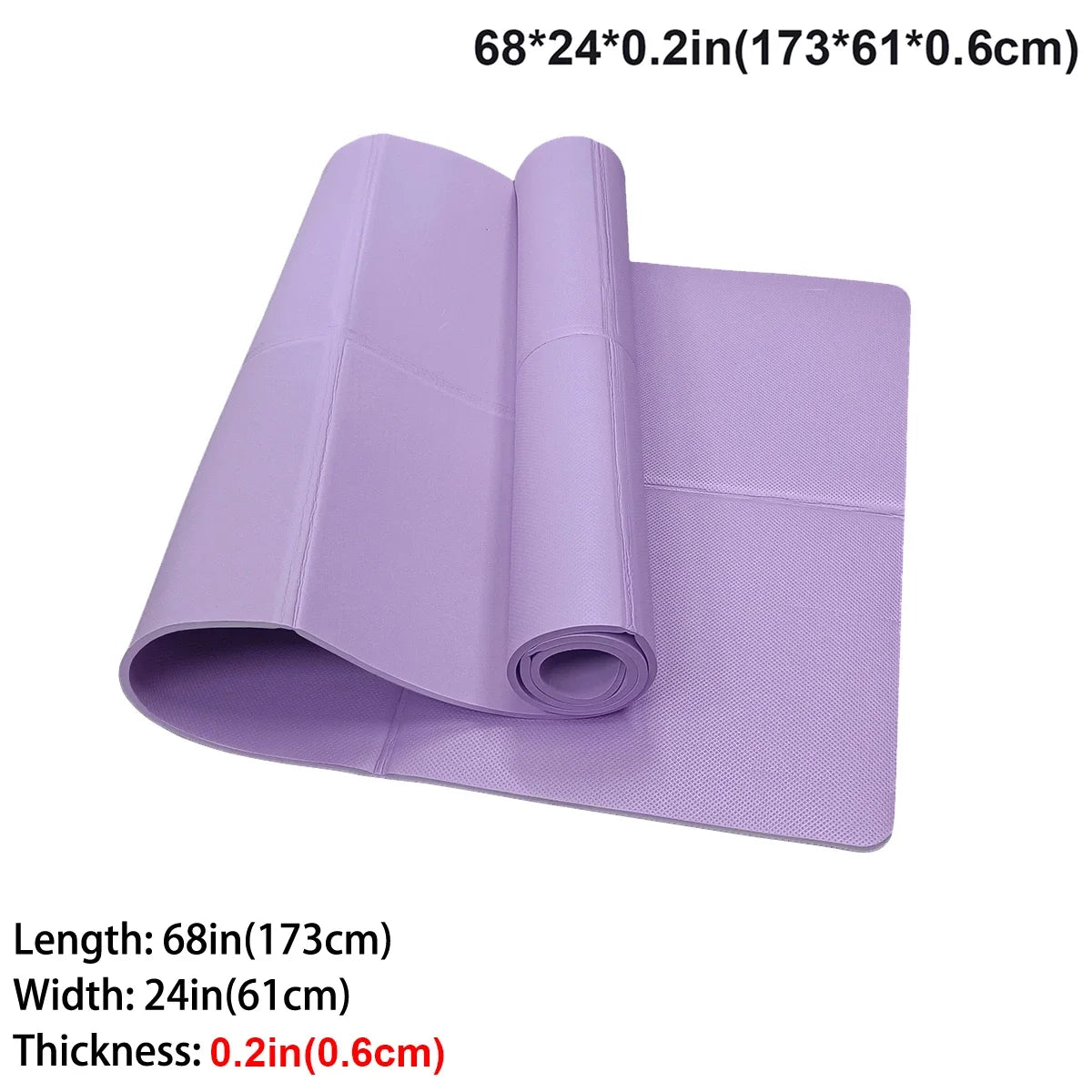 Eco Friendly Foldable Yoga Mat EVA Travel Exercise Pad