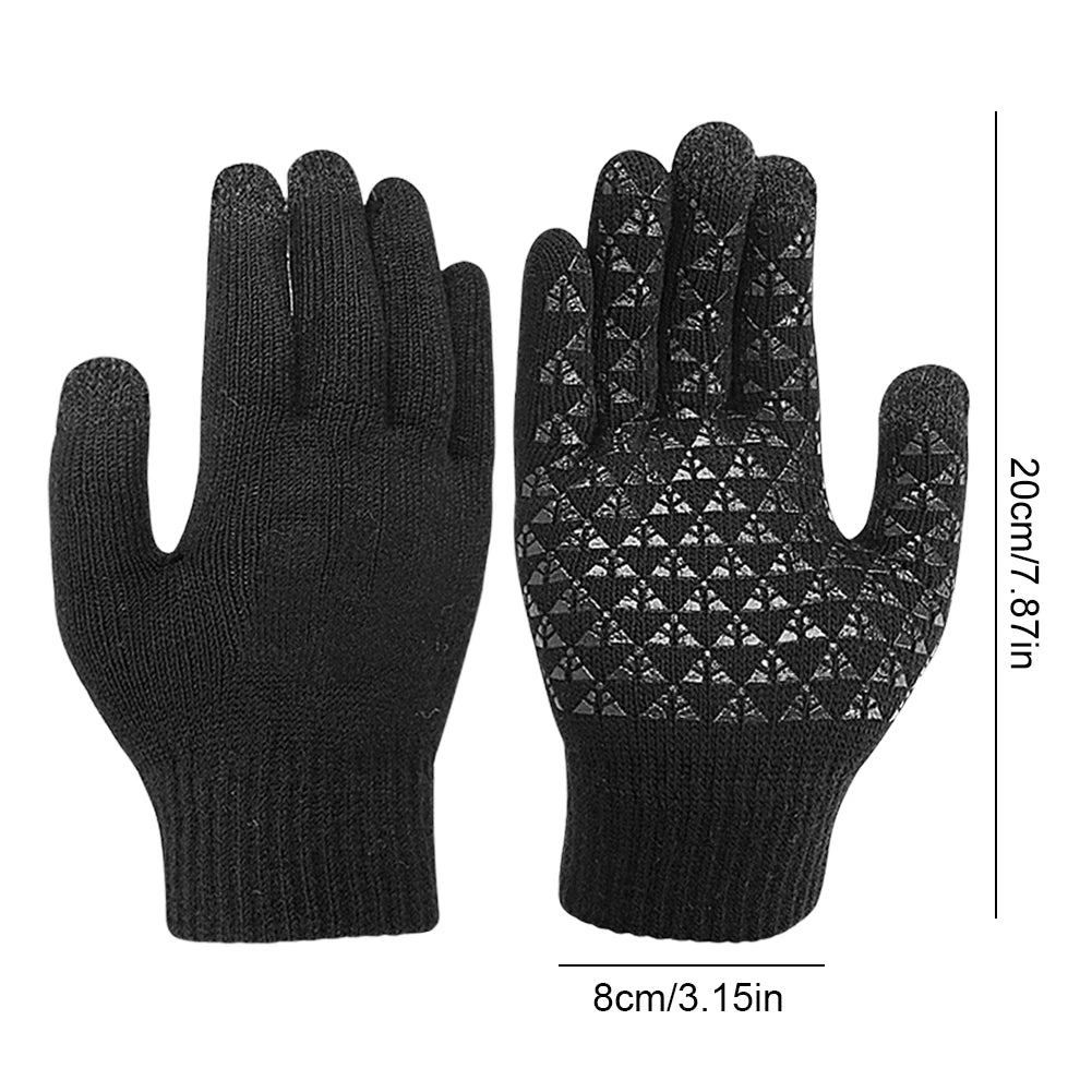 VODOOL Electric Heated Gloves Winter Warm Touchscreen USB Powered