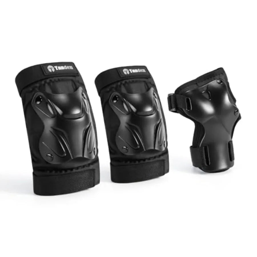 Skating Protective Gear Knee Elbow Pads and Wrist Guards