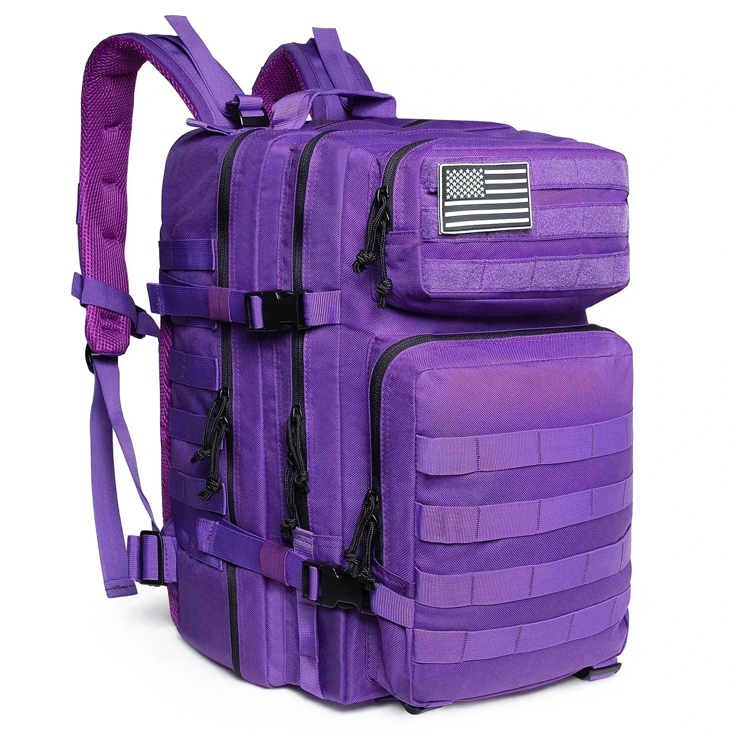 45L Tactical Backpack Large Capacity Outdoor Rucksack 3 Day Fitness Hiking Bag Hiking Camping Gear Backpacks