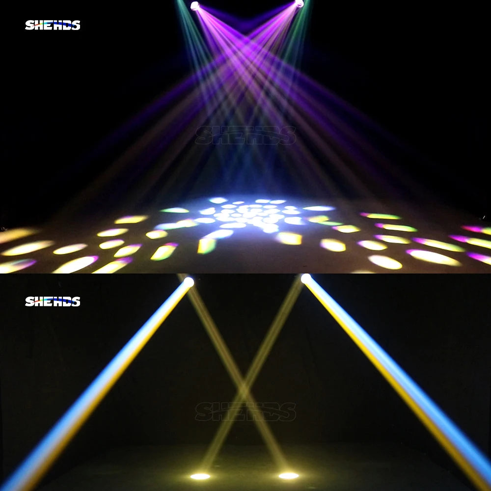 SHEHDS Bulb Beam 275W 10R Moving Head Lighting for DJ Projector Disco Professional Stage Equipment