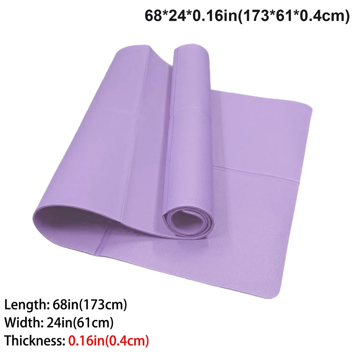 Eco Friendly Foldable Yoga Mat EVA Travel Exercise Pad