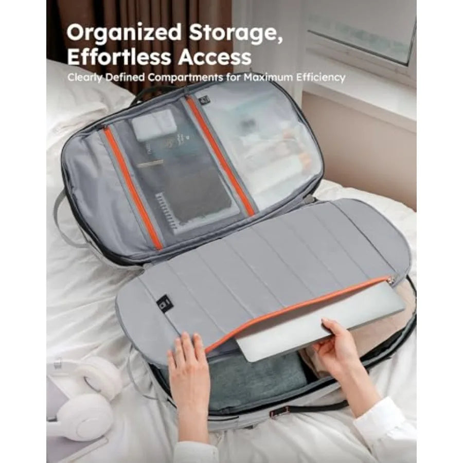 Unisex Travel Laptop Backpack Expandable Carry On TSA