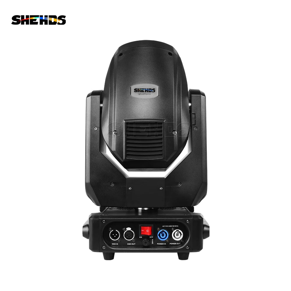 SHEHDS Bulb Beam 275W Moving Head Lighting 8+8+8-Prism With Flight Case For Dj Disco Night Club Wedding Stage Equipment