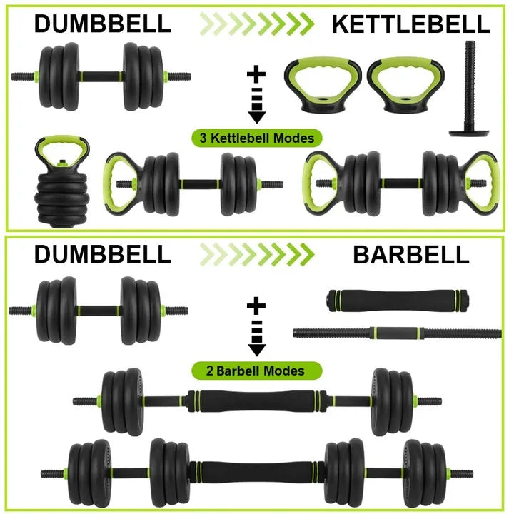 TWISTER.CK Adjustable Dumbbells 44/66/88 Lbs Free Weight Set for Home Gym